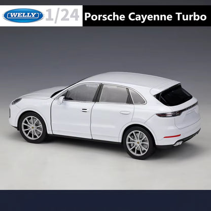 1:24 Porsche Cayenne Alloy Car Model Diecasts Metal Vehicles Car Model Simulation Collection Boys Toys for Childrens Gifts