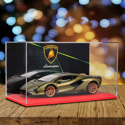 1:18 Lamborghini Car Model Lightning Sian FKP37 Supercar Car Model Alloy Vehicles Simulation Collectible Ornaments Gifts