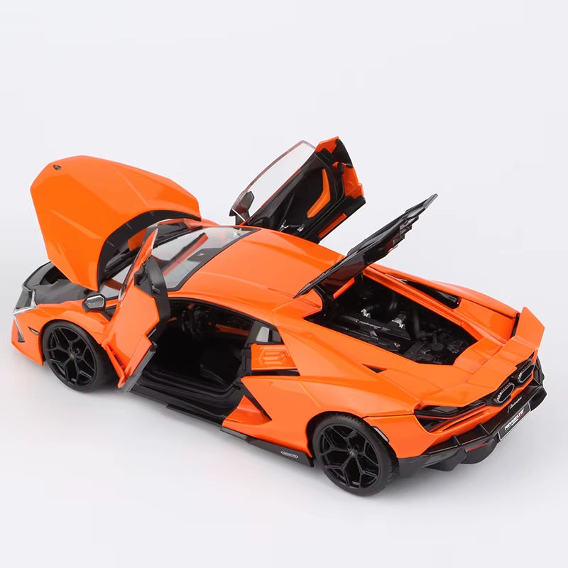 1:18 Lamborghini Revuelto Car Model Hybrid Supercar Die Cast Vehicles Toys Diecast Voiture Gift Collection