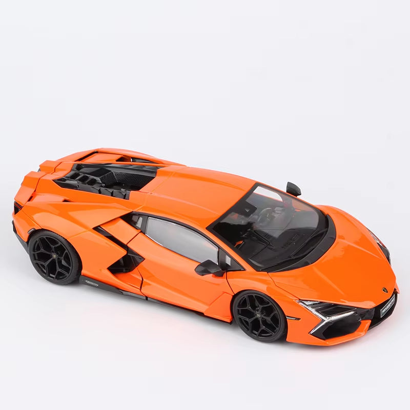 1:18 Lamborghini Revuelto Car Model Hybrid Supercar Die Cast Vehicles Toys Diecast Voiture Gift Collection