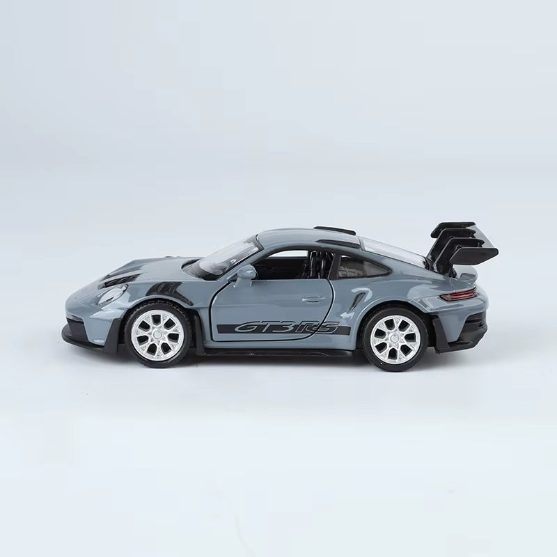 1:36 Porsche 911 GT3 RS Metal Sports Vehicles Supercar Fast Furious One Piece Car Toy Boy Diecast Auto Model Gift Hot Wheel Pull