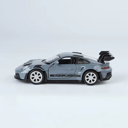 1:36 Porsche 911 GT3 RS Metal Sports Vehicles Supercar Fast Furious One Piece Car Toy Boy Diecast Auto Model Gift Hot Wheel Pull