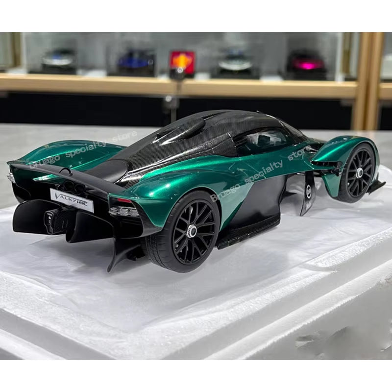 1: 18 Aston Martin Valkyrie Supercar Limited Edition Die Casting Car Model Collector'S Edition Car Model Decorative Gift Box