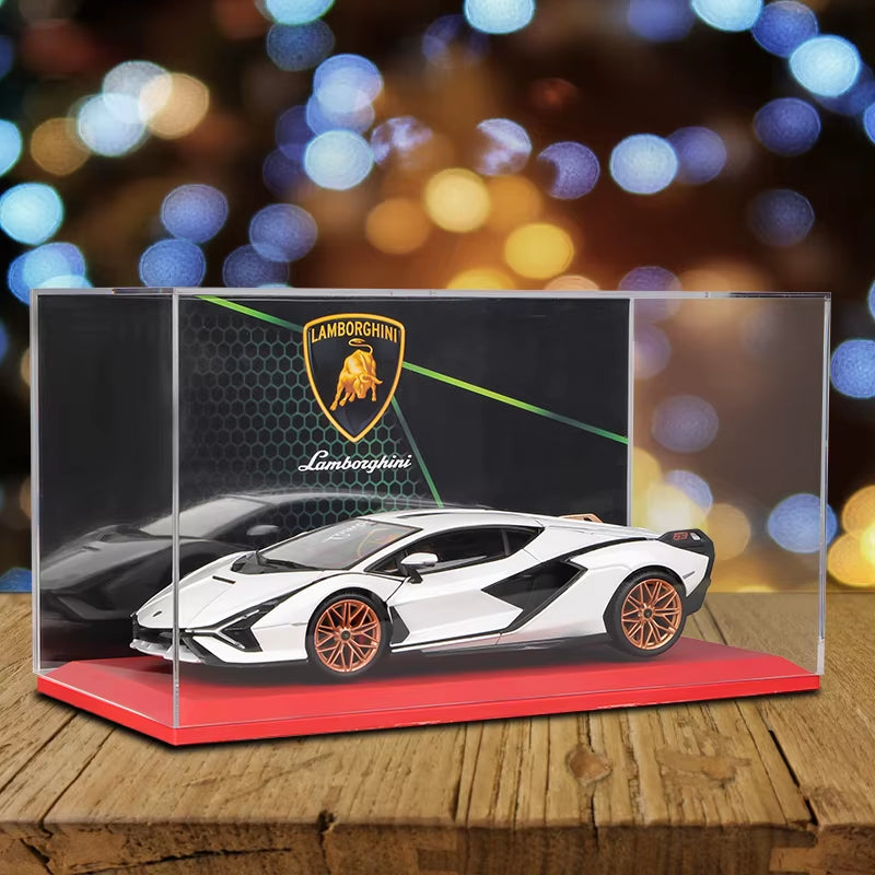 1:18 Lamborghini Car Model Lightning Sian FKP37 Supercar Car Model Alloy Vehicles Simulation Collectible Ornaments Gifts