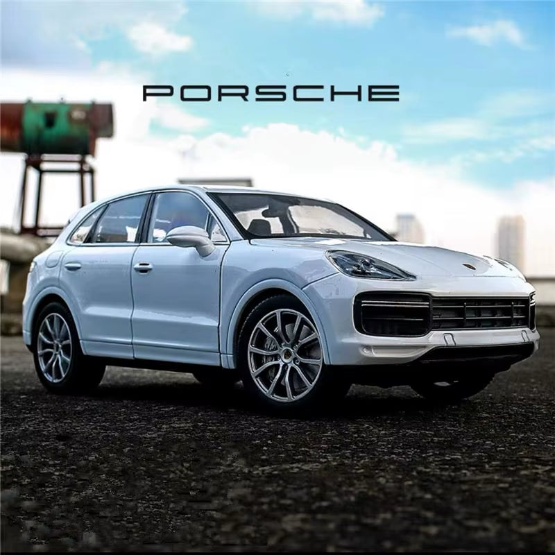 1:24 Porsche Cayenne Alloy Car Model Diecasts Metal Vehicles Car Model Simulation Collection Boys Toys for Childrens Gifts