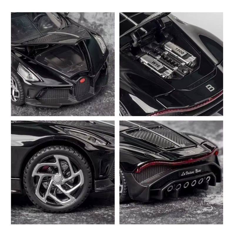 1:32 BGT La Voiture Noire Alloy Car Model Decoration Metal Diecasts & Toy Vehicles Toy Global Limited Edition Children Boy Toys